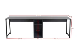Hu Skrivbord 60x240 cm