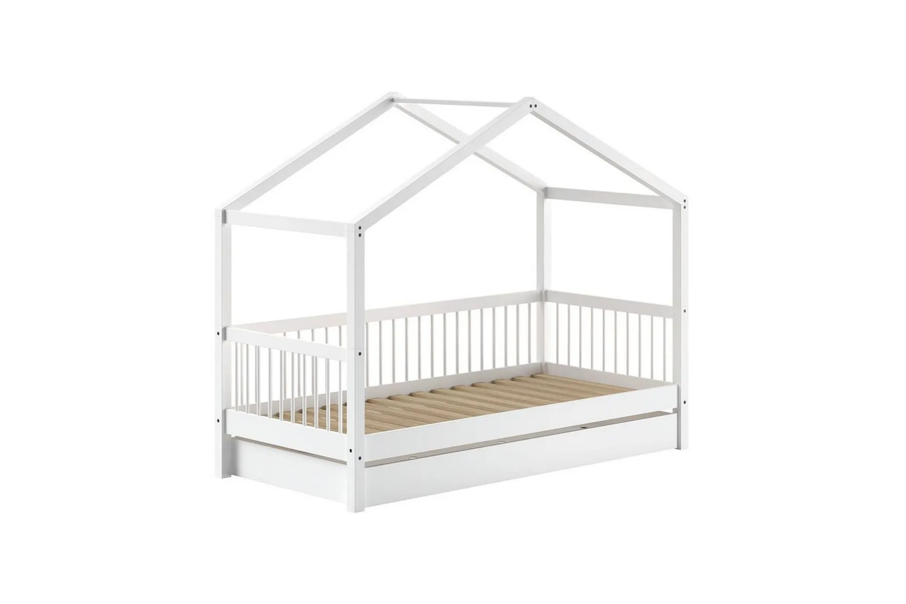 Hussäng med låda Forrest Vit