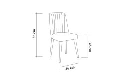 Idehult Matgrupp 4 delar 75 cm