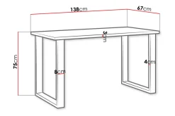 Imper Matbord 138 cm