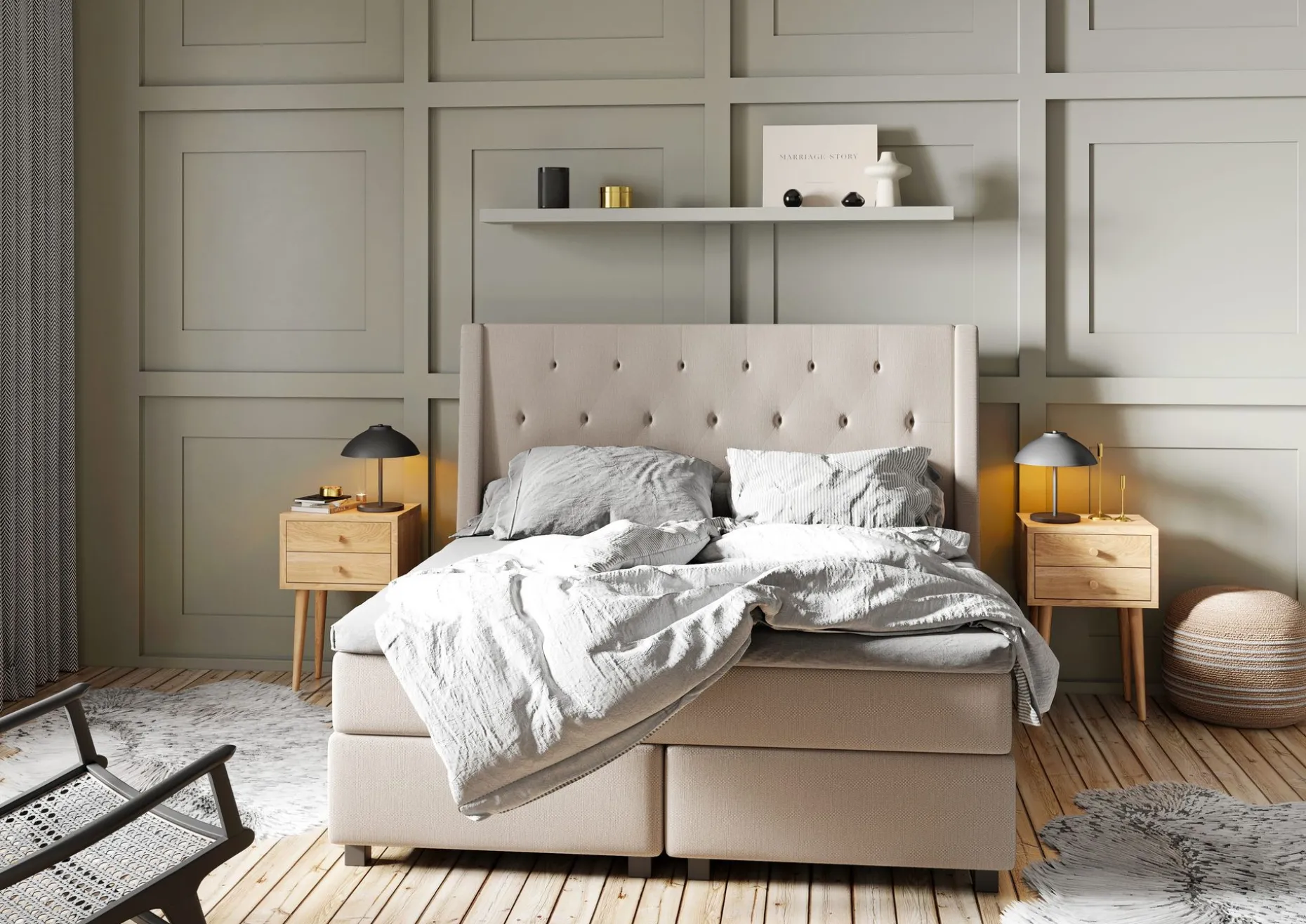 Imperia Komplett Komplett Sängpaket 140x200 cm