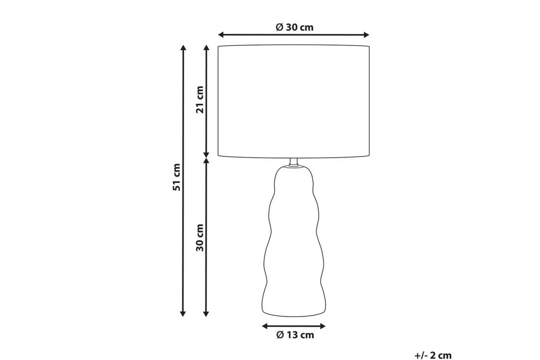 Incantata Bordslampa 51 cm E27