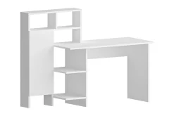 Irbene Skrivbord 135 cm med Förvaring Hyllor + Skåp