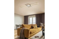 Irvine LED Plafond mattmässing/ mattsvart