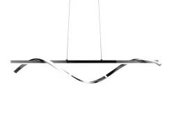Isabel LED Taklampa krom 4000K