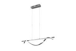 Isabel LED Taklampa krom 4000K