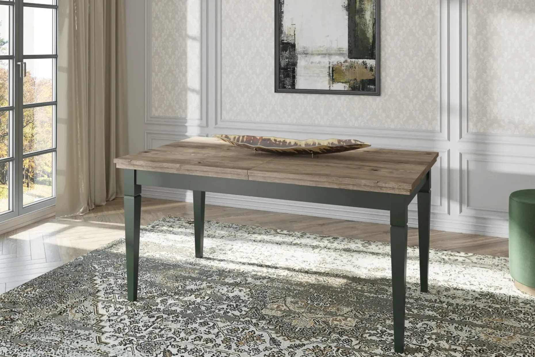 Ivreri Förlängningsbart Matbord 160 cm