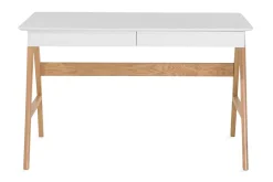 Jahnyia Skrivbord 120 cm med Förvaring 2 Lådor