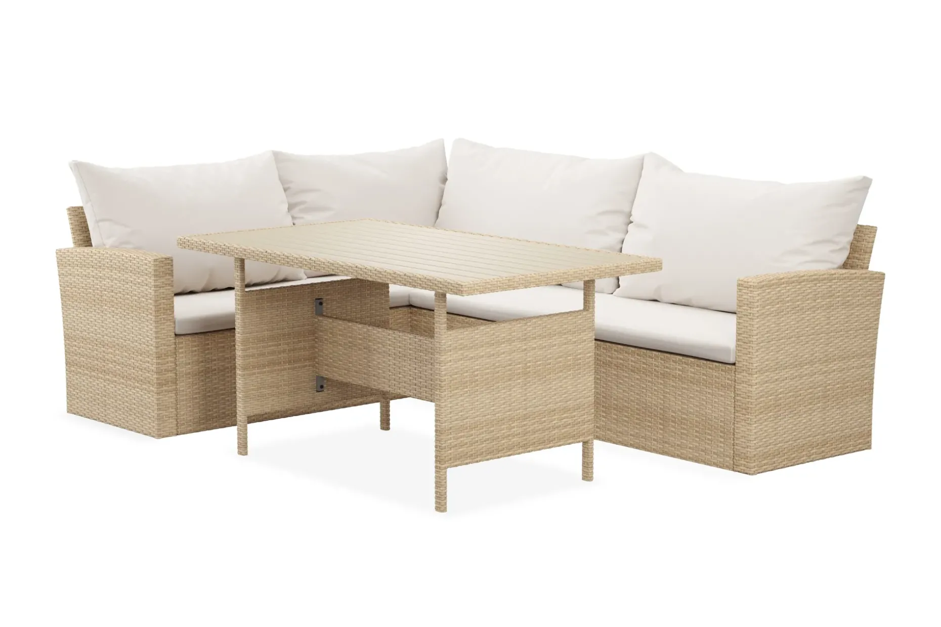 James Light 5-sits soffgrupp utomhus Vänstervänd i konstrotting