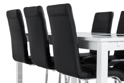 Jasmin Förlängningsbar Matgrupp 180 cm med 6 Cibus Stol