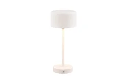 Jeff LED Bordslampa mattvit uppladdningsbar