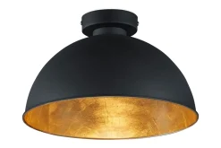 Jimmy Plafond E27 svart/ guld