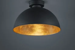Jimmy Plafond E27 svart/ guld
