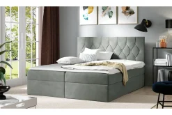 Jitendera Sängpaket Kontinentalsäng 200x200 cm med Förvaring