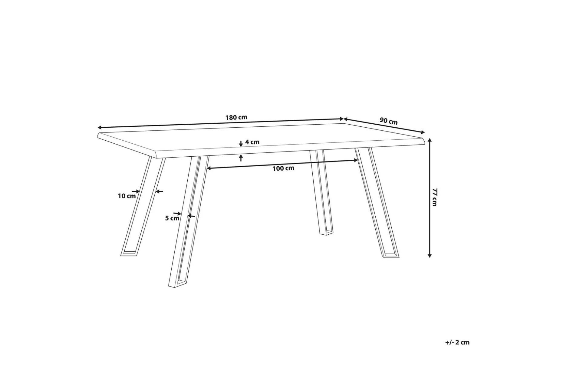 Joyl Matbord 180x90 cm