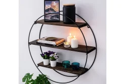 Jundiai Vägghylla 60x15 cm 3 Hyllor