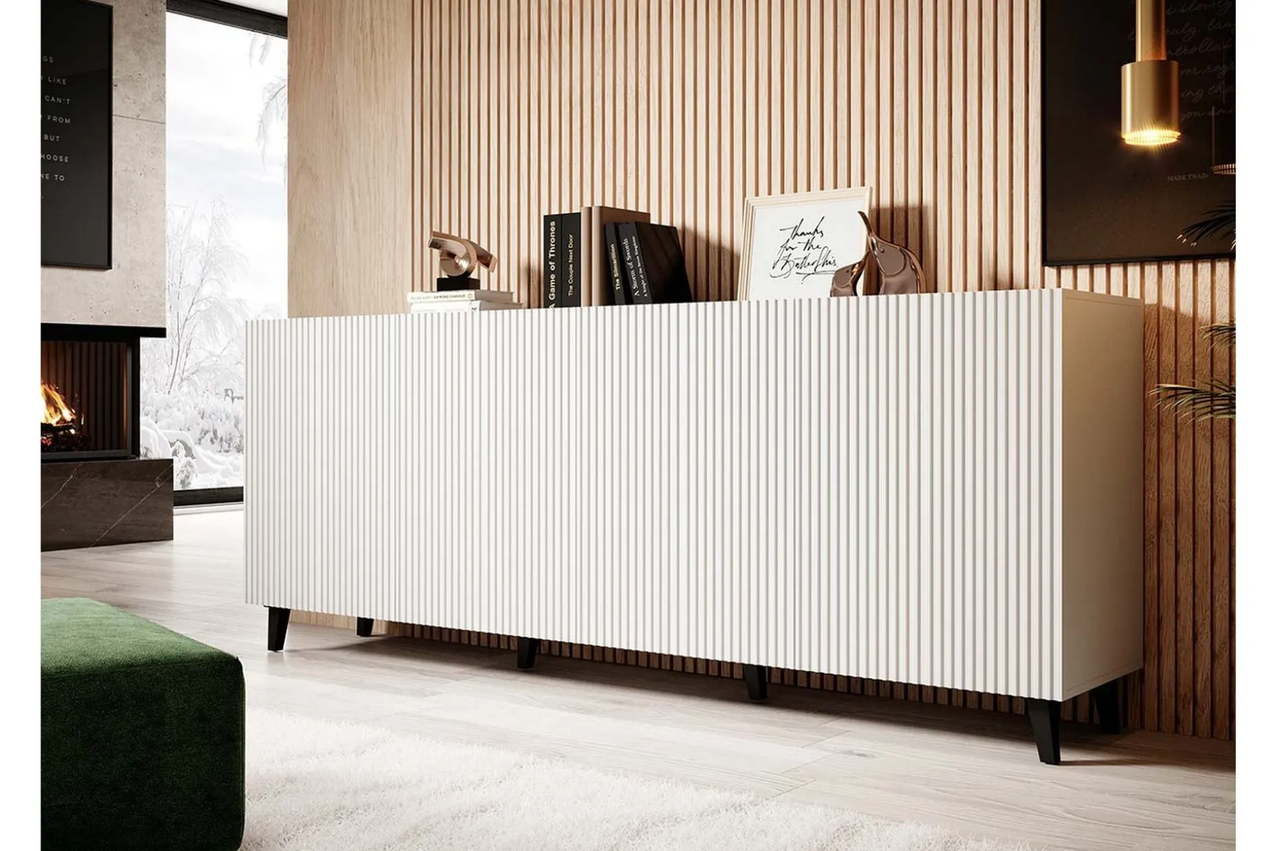 Juniskär Skänk med Förvaring 40x82x200 cm