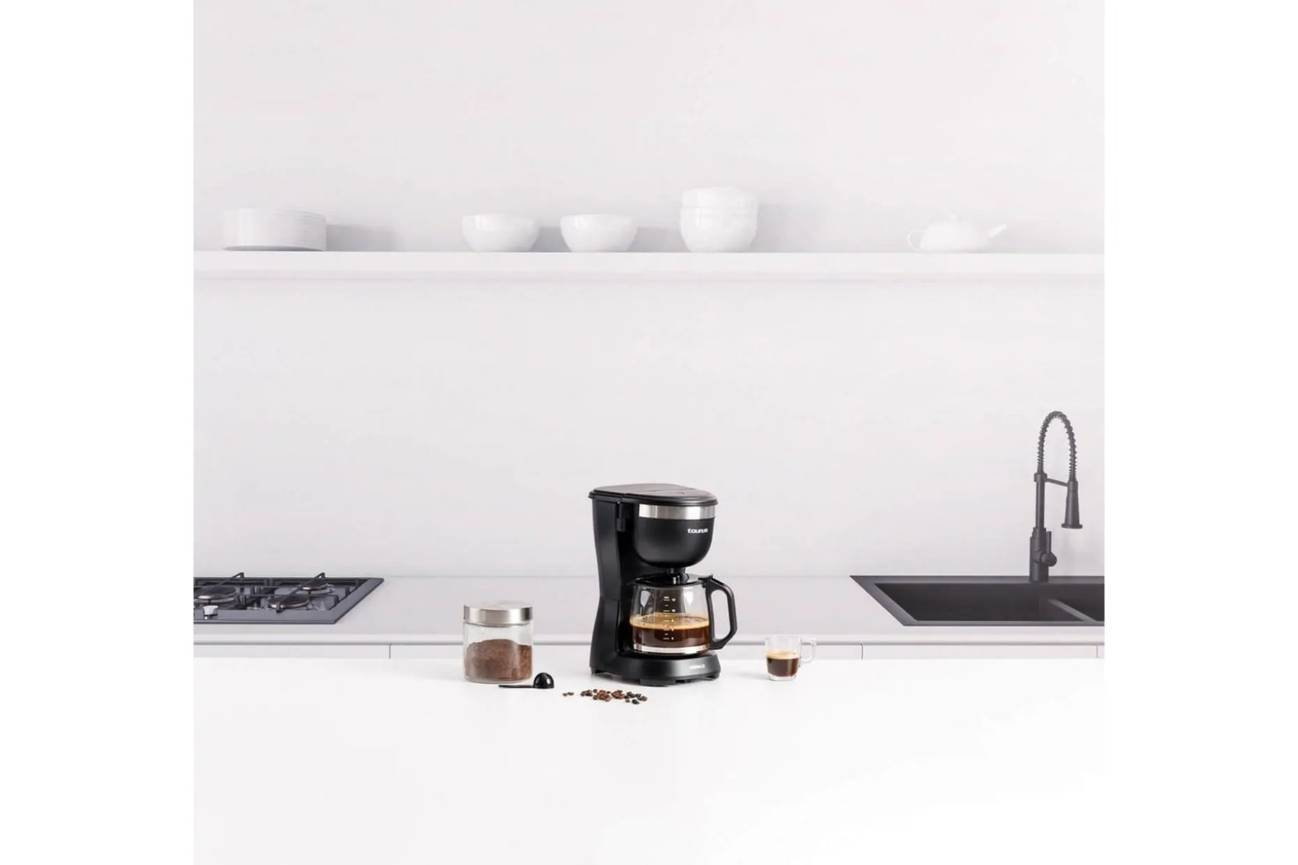 Kaffebryggare Taurus Verona Svart