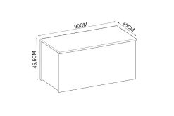 Kamiloba Hörnbyrå 90 cm