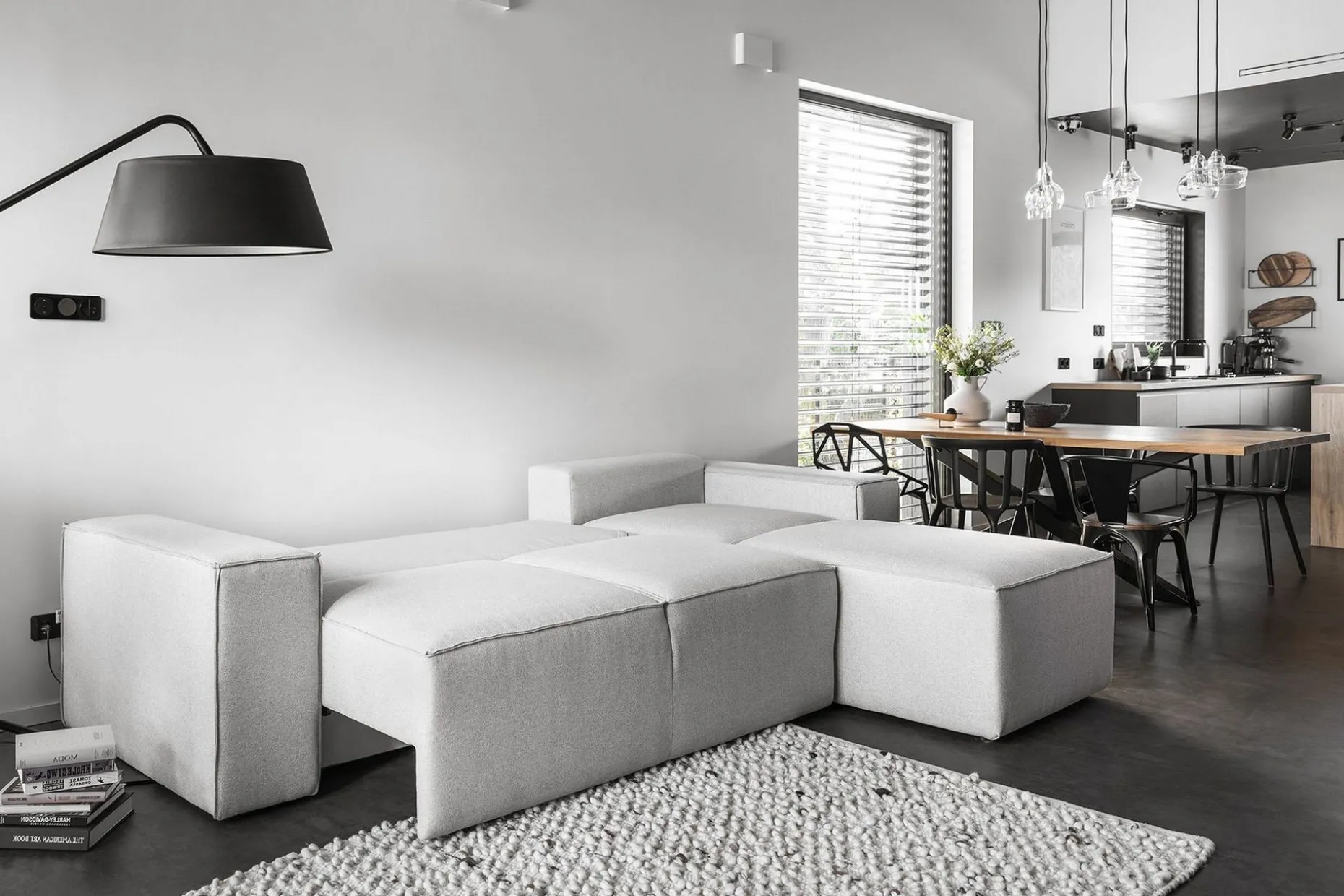 Kamli Bäddsoffa m. Divan med Förvaring