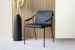 Karmstolar (med armstöd) Venture Home Tvist Barstol Black
