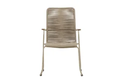 Karmstolar utomhus (med armstöd) Venture Home Bois Diningchair - Beige / Beige Rope FSC Mix Beige