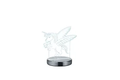 Karo LED bordslampa krom