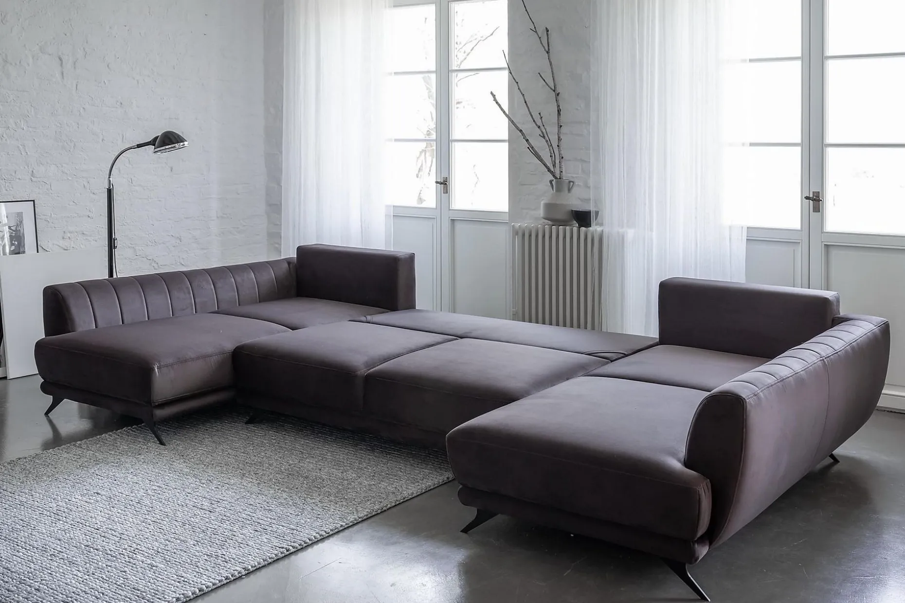 Katun Bäddsoffa Dubbelschäslong