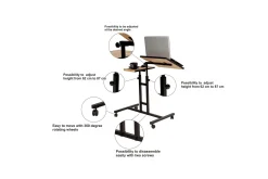 Kaulia Ståskrivbord 67 cm Små Bilder