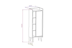 Keachi Highboard 50x30 cm