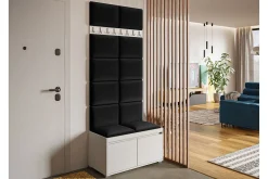 Kenmare Highboard Grey/Black