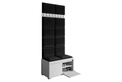 Kenmare Highboard Grey/Black