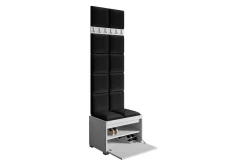 Kenmare Highboard White/Black