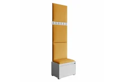 Kenmare Highboard Yellow/White