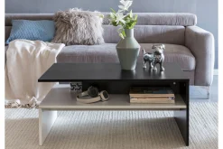 Ketchum Soffbord 90 cm med Förvaring Hylla