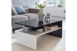 Ketchum Soffbord 90 cm med Förvaring Hylla