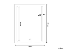 Kilmurray Spegel LED 70x90 cm