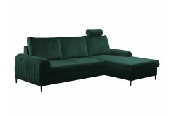 Kintore 3-sits Hörnbäddsoffa Dark green