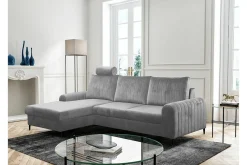 Kintore 3-sits Hörnbäddsoffa Light grey/Dark grey