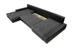 Kintore 4-sits Hörnbäddsoffa Wine red