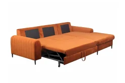 Kintore 3-sits Hörnbäddsoffa Dark blue