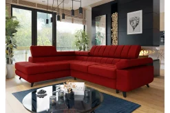 Kintore 3-sits Hörnbäddsoffa Red
