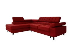 Kintore 3-sits Hörnbäddsoffa Red