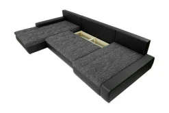 Kintore 4-sits Hörnbäddsoffa Dark grey