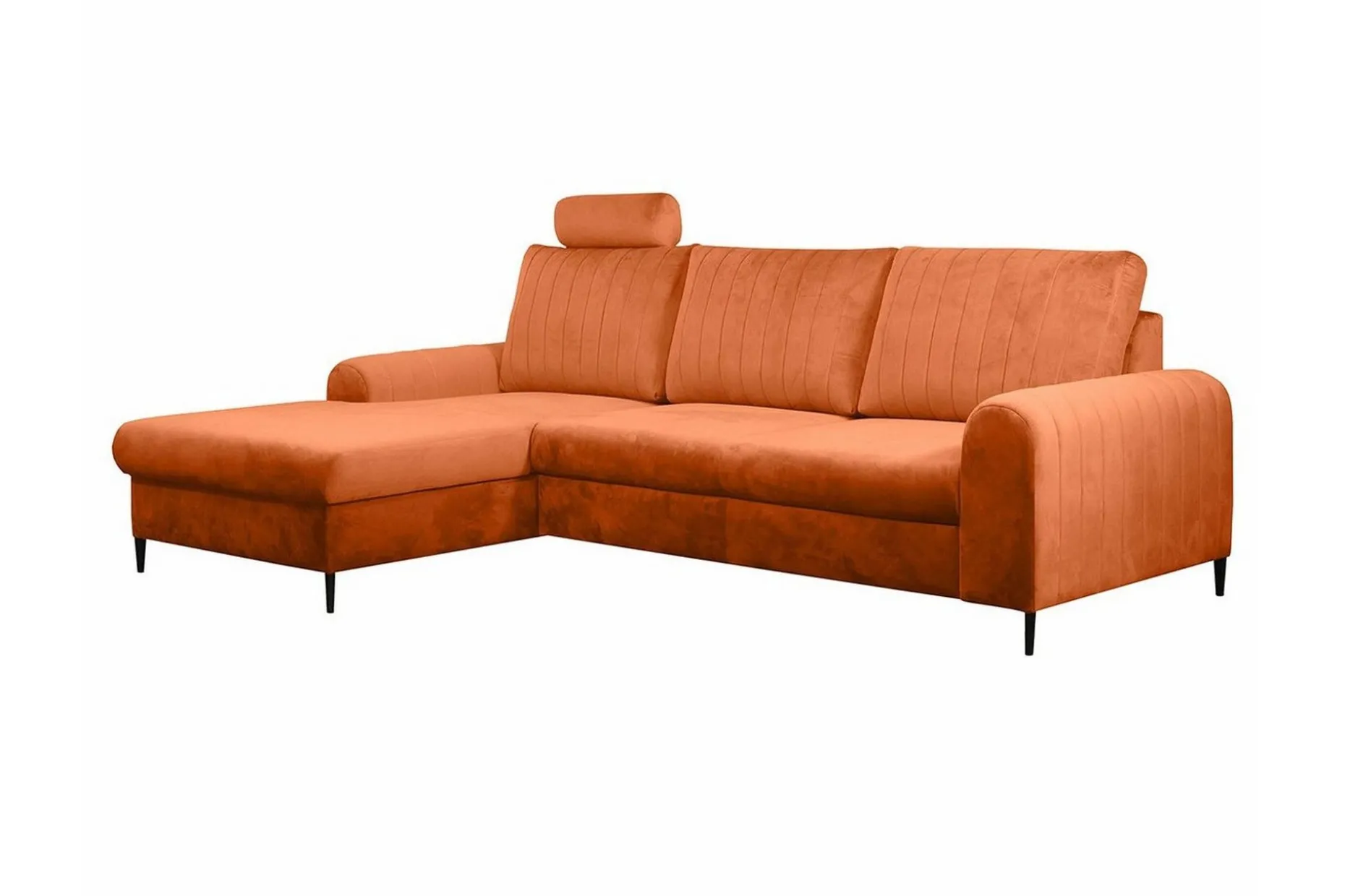 Kintore 3-sits Hörnbäddsoffa Orange