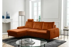 Kintore 3-sits Hörnbäddsoffa Orange