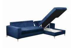 Kintore 3-sits Hörnbäddsoffa Dark blue