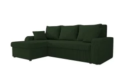 Kintore 3-sits Hörnbäddsoffa Dark green