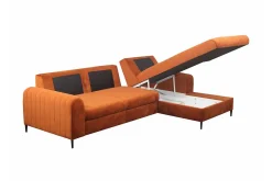 Kintore 3-sits Hörnbäddsoffa Yellow