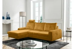 Kintore 3-sits Hörnbäddsoffa Yellow
